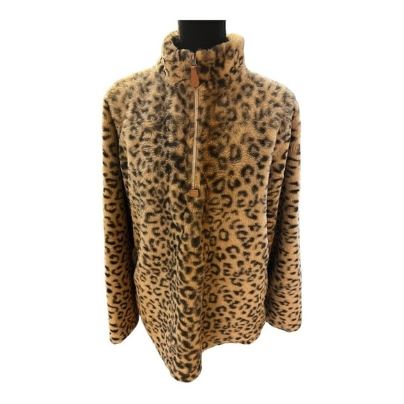 Lily Pink Cheetah Print Jacket Small - Picture 1 of 10